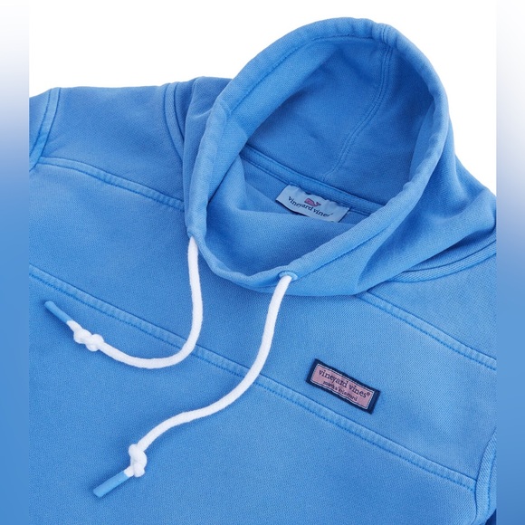 🐳Vineyard Vines Garment Dyed Relaxed Funnel Neck Shep Shirt🐳 - Picture 9 of 12